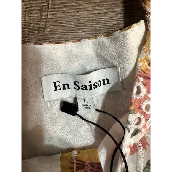 Anthropologie En Saison Presley Midi Dress NWT L - Picture 3 of 12